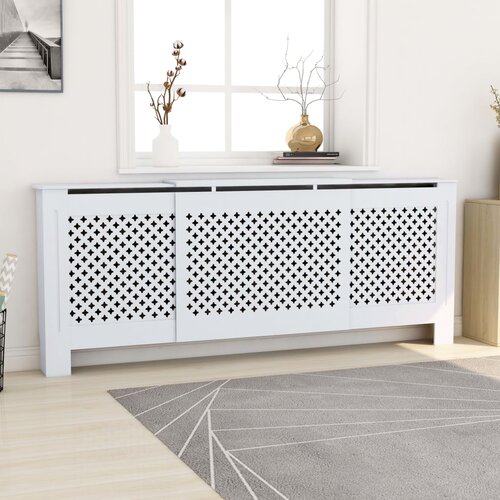  Pokrov za radijator mdf bijeli 205 cm Slike