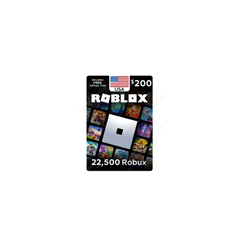 Roblox 200$ - 22500 Robux (USA) Cijene