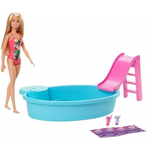 Barbie bazen in lutka GHL91