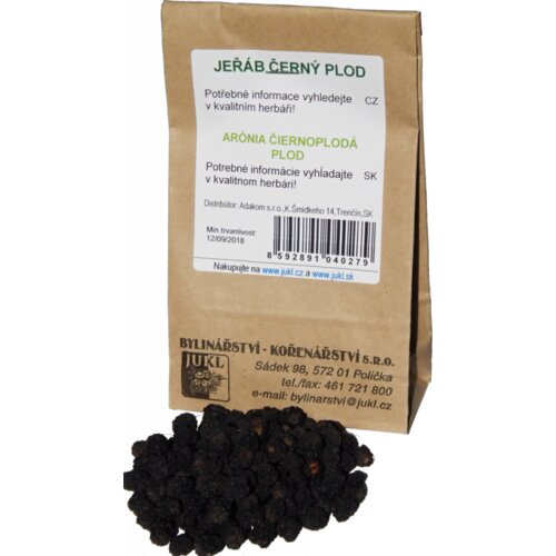 JUKL Crna oskoru&amp;scaron;a - Aronija plod 50 g Slike
