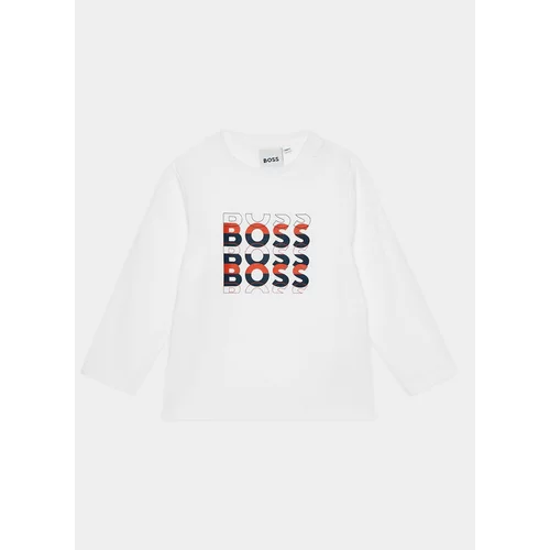 Boss Bluza J95362 Bela Regular Fit