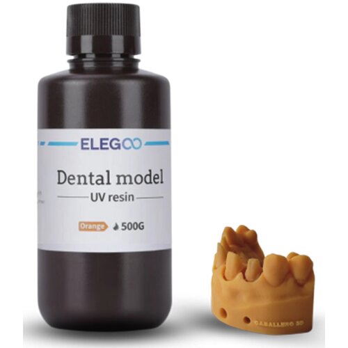 Elegoo smola za 3D štampače resin dental model uv, narandžasta Cene