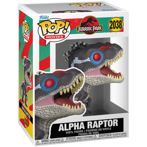 Funko POP! Movies: Jurassic Park S3 - Alpha Raptor Slike