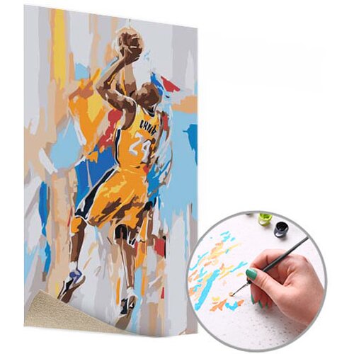  Slikanje po &amp;scaron;tevilkah KOBE BRYANT 24 | nizka težavnost Slike