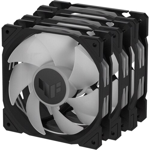 Asus TUF Gaming TR120 ARGB ventilatorji, 3x 120mm PWM, črni - 90DA0090-B09020 Slike