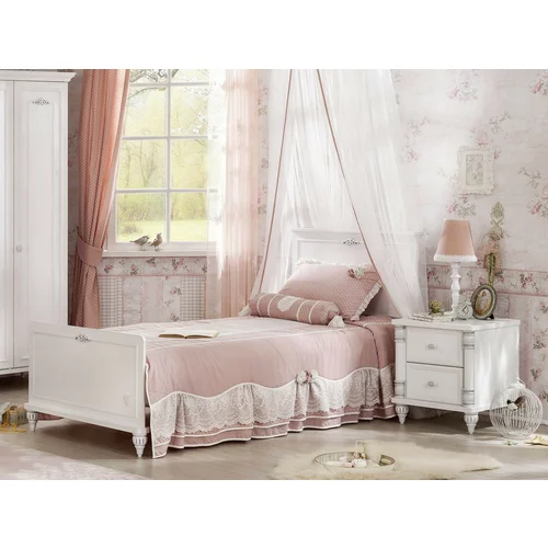 HANAH HOME Romantica Bed (100X200) posteljni okvir, (20863190)
