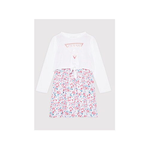 Guess Vsakodnevna obleka K2YK00 K6YW3 Roza Regular Fit Slike