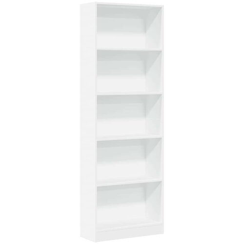 vidaXL Regal za knjige bijeli 60 x 24 x 176 cm od konstruiranog drva Cijene