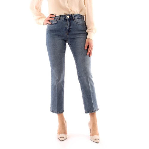 Emme Marella Jeans straight IBISCO Modra Cene