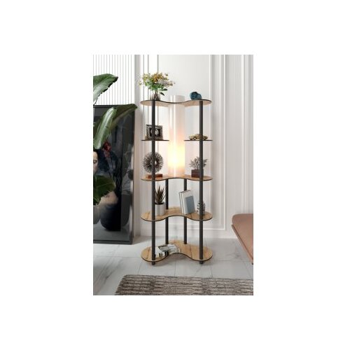 Opviq podna lampa KS-11111, orah Slike