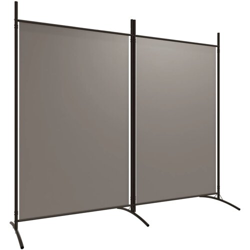 Maison Chic Paravan - Sobne pregrade 2-delni antracit 175x180 cm blago, (22111456) Cene