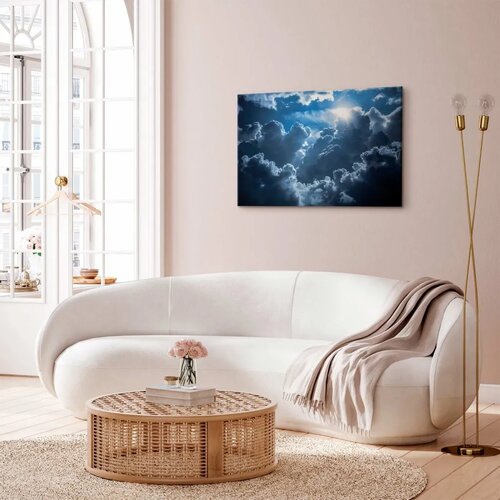  Slika - Animated Scenery: The Sun Battling with Clouds 30x20 Cijene