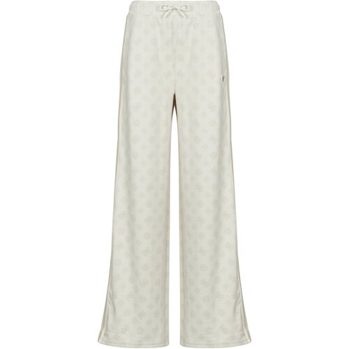 Guess PEONY TAPED STRAIGHT LONG PANT Bijela Slike