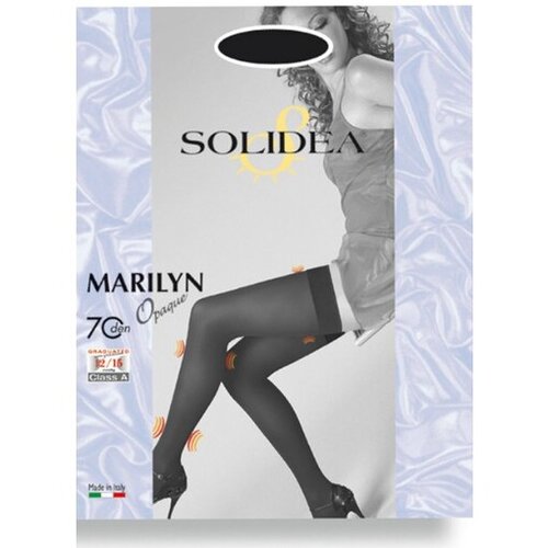 Solidea marilyn 70 c.mat nero 4,.mat čarape bez podvezica od 70 den Cene