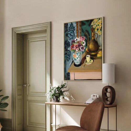  Slika - Henri Matisse &amp;ndash; Still Life 40x60 U prirodnom drvenom okviru Slike