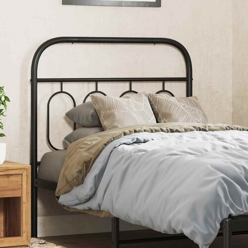  Metalno zamjensko uzglavlje crno 80 cm - Crna 80 cm 1 Slike