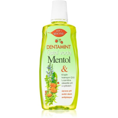 Bione Cosmetics Dentamint Menthol vodica za usta 500 ml Slike