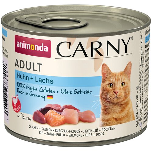 animonda Carny Adult 6 x 200 g - Pi&scaron;čanec & losos Cijene