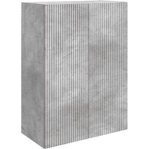 vidaXL Omara za steno Betonsko siva 66 x 34,5 x 90 cm Inženirski les, (5000246906) Cene