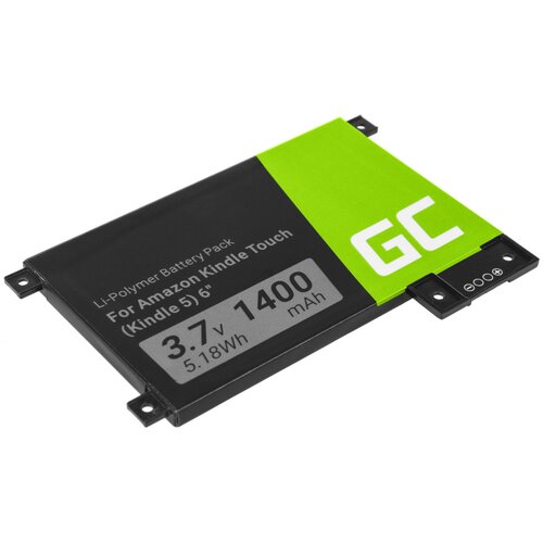 Green cell Baterija za Amazon Kindle Touch 2011, 1400 mAh Slike