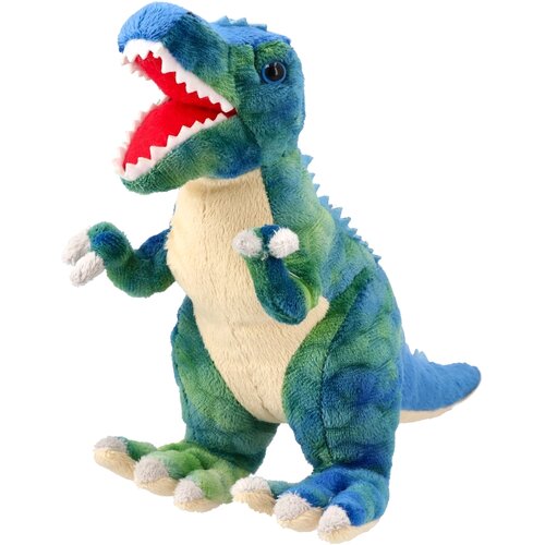 Ozzo Plush Dino, pli&scaron;ana igračka, dinosaurus, plava, 30cm Cene