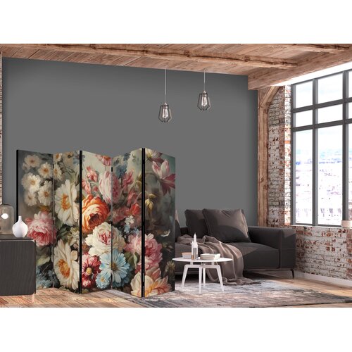  Paravan - Scent of Nature - Beautiful Garden Flowers in Pastel Colors Cene