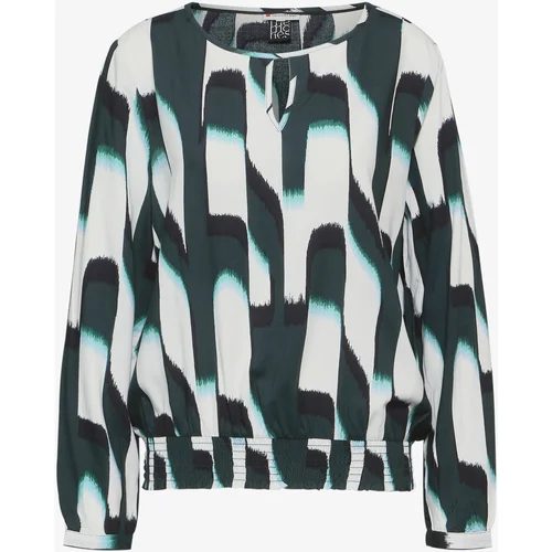 Street One Printed roundneck 344990 Zelena