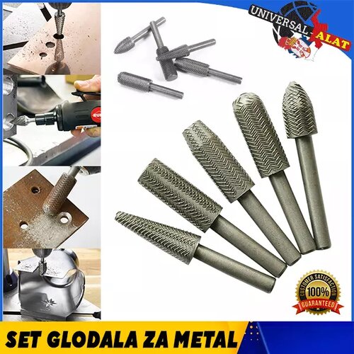  glodala za metal 5 komada Slike
