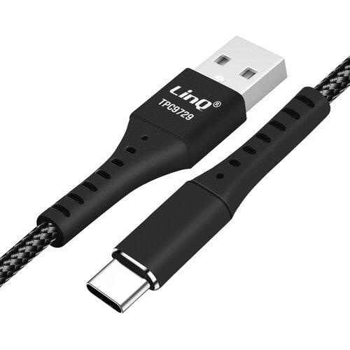 LINQ USB C kabel 5A Quick Charge, 1,2 m najlonska pletenica proti zapletanju - (20630341) Cene