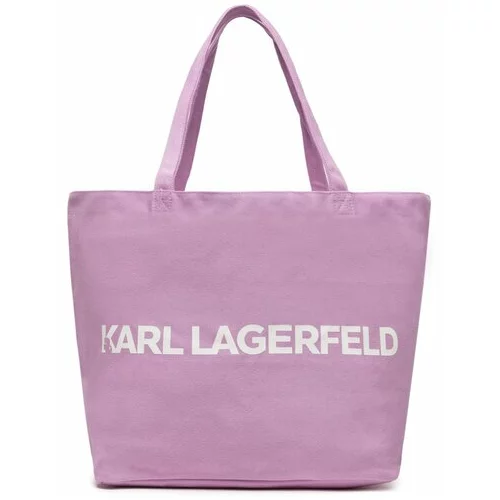 Karl Lagerfeld Ročna torba 240W3870 Modra