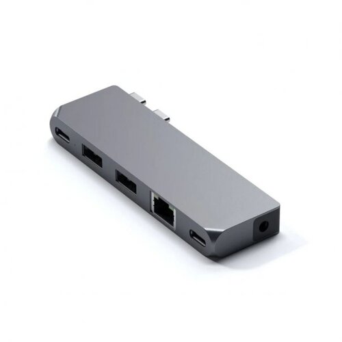 Satechi Aluminium Pro Hub Mini, 1xUSB4 96W, 1xHDMI 6K 60Hz, 2 x USB-A 3.0, 1xEthernet, 1xUSB-C, 1xAudio, Ezüst Cijene