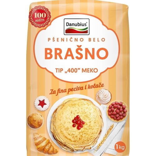 Danubius Brašno meko T-400 1kg Cene