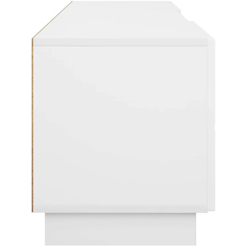  TV stalak 180 x 34 5 x 40 cm Bijela Konstruirano drvo - Bijela 179.5 x 34.5 x 40 cm Slike