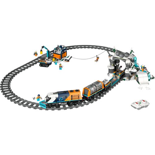 Lego LEGO&amp;reg; City - Istraživački arktički polarni ekspresni voz (60470) Slike