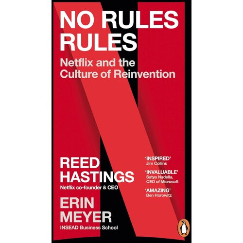 The Book Service Limited Erin Meyer, Reed Hastings - No Rules Rules Slike
