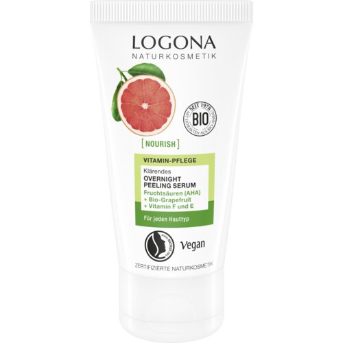Logona nourish] Proči&scaron;ćavajući noćni piling serum - 50 ml Cijene
