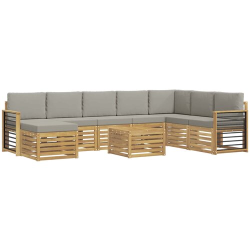 Setovi sofa Čvrsto drvo akacije Slike