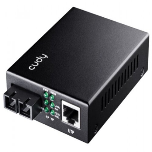 Cudy Consor 10/100/1000m Gigabit Ethernet Media Converter, (21408340) Cene