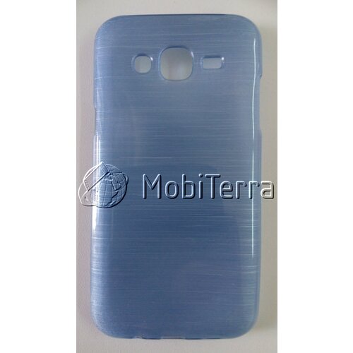  Gumijasti / gel etui Jelly Brush za Samsung Galaxy J5 - modri Slike