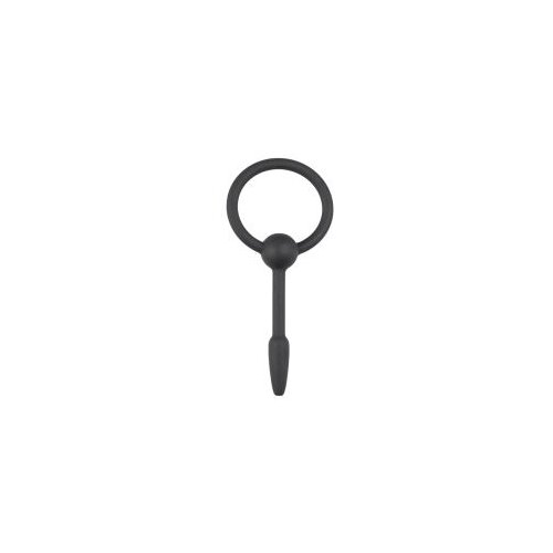Sinner Gear Small Silicone Penis Plug with Pull Ring 095 Slike