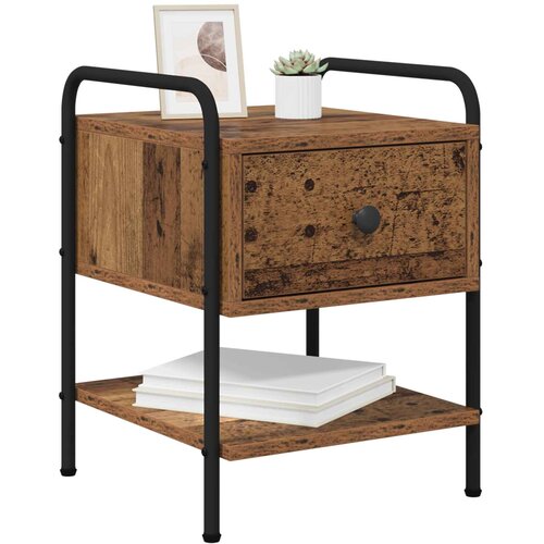  Noćni ormar Staro drvo 35 x 36,5 x 47 cm Konstruirano drvo Slike