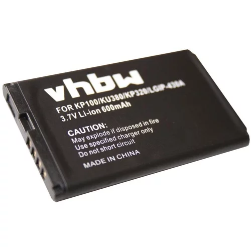 VHBW Baterija za LG GM205 / KP100 / KU380 / AX155 / AX585, 600 mAh