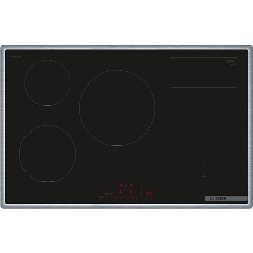 Bosch PXV845HC1E Serija 6 Indukcijska 80 kuhalna plošca, samostojna, cm jeklo nerjavece okvir Cene
