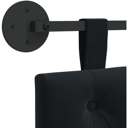  Držeće uzglavlje Zidne Crna 150 x 55 x 7 cm Bar&amp;scaron;un - Crna 140 cm bez LED Slike