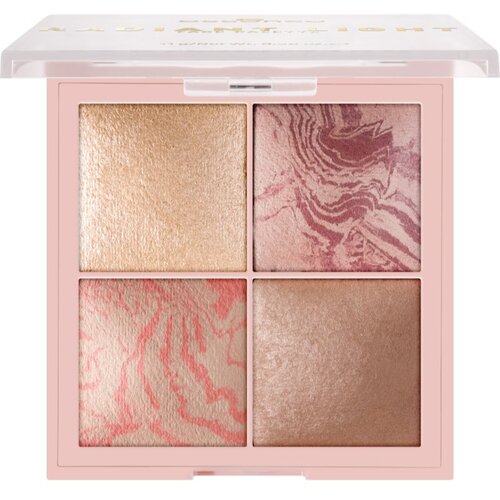 Essence Radiant Light paleta osvetljevalcev in rdečil odtenek Glow Icon 11 g Slike