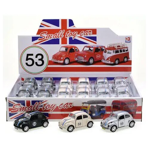 Magic Toys Avtomobilček Volkswagen Beetle 53 v več različicah Cene