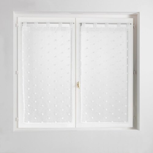 Douceur d int&amp;eacute;rieur Bijela prozirna zavjesa 60x160 cm Pompinou &amp;ndash; Slike