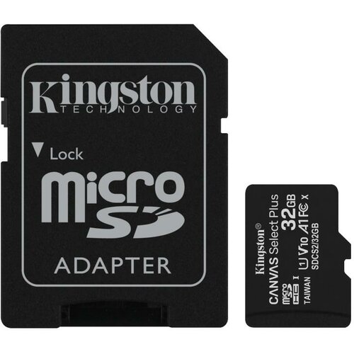 Kingston Canvas Select Plus (sdcs2/32gb) micro SDHC 32GB class 10+adapter memorijska kartica Cene