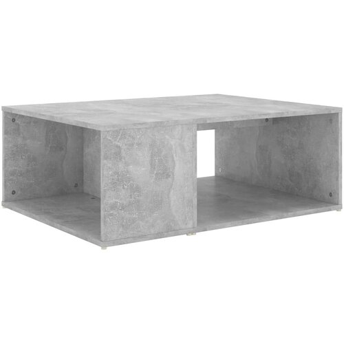 Maison Chic Klubska mizica - kavna mizica - Nizka mizica betonsko siva 90x67x33 cm iverna plošča, (21754528) Cene