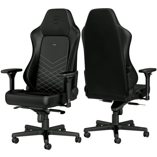  NOBLECHAIRS HERO Gaming stolica crno-platinum bela Cene